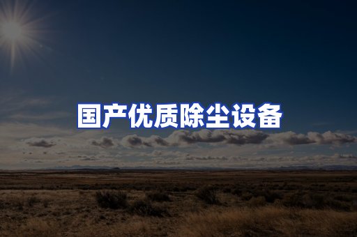 国产优质除尘设备